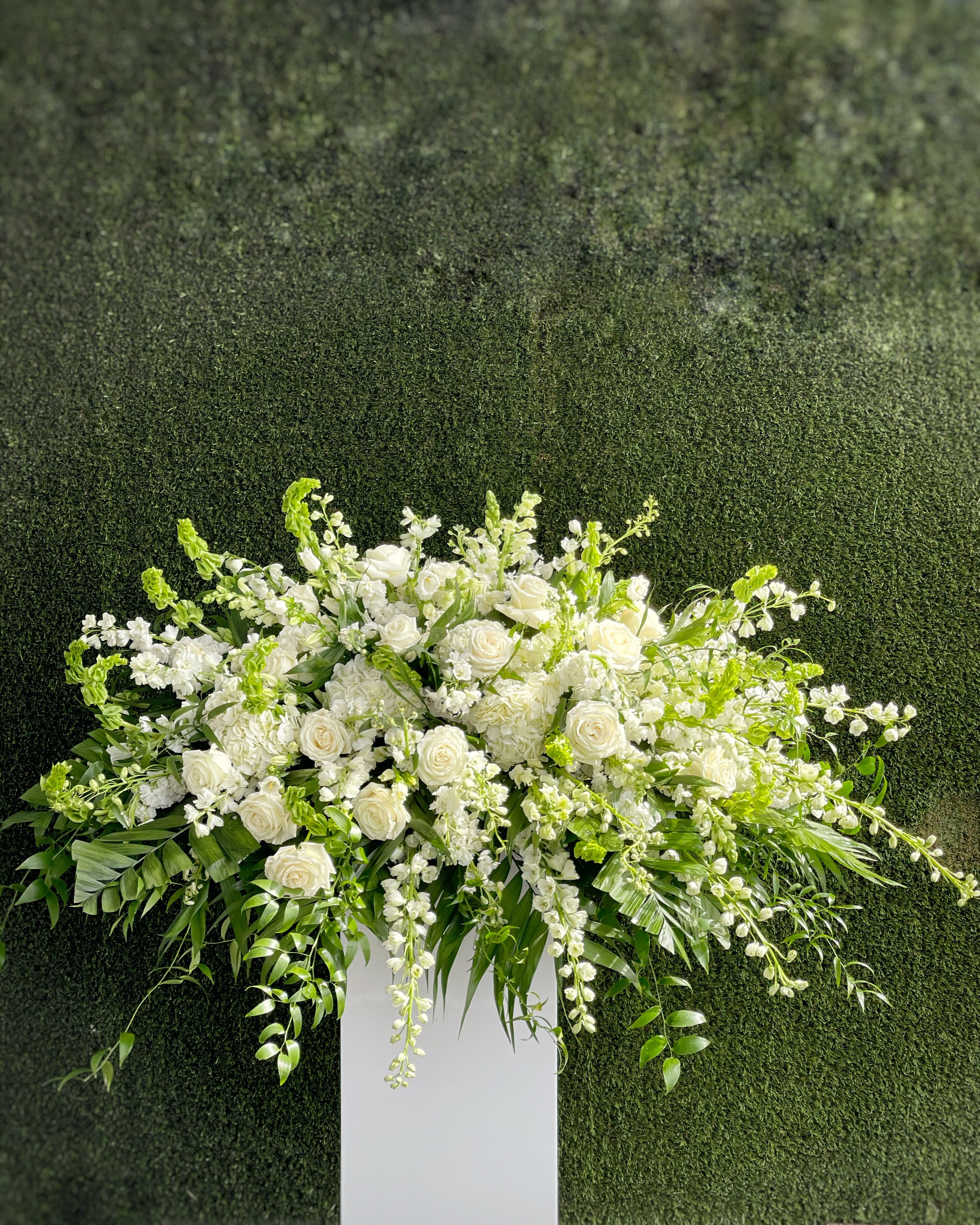 Blooming Casket Cover Flower Arrangement