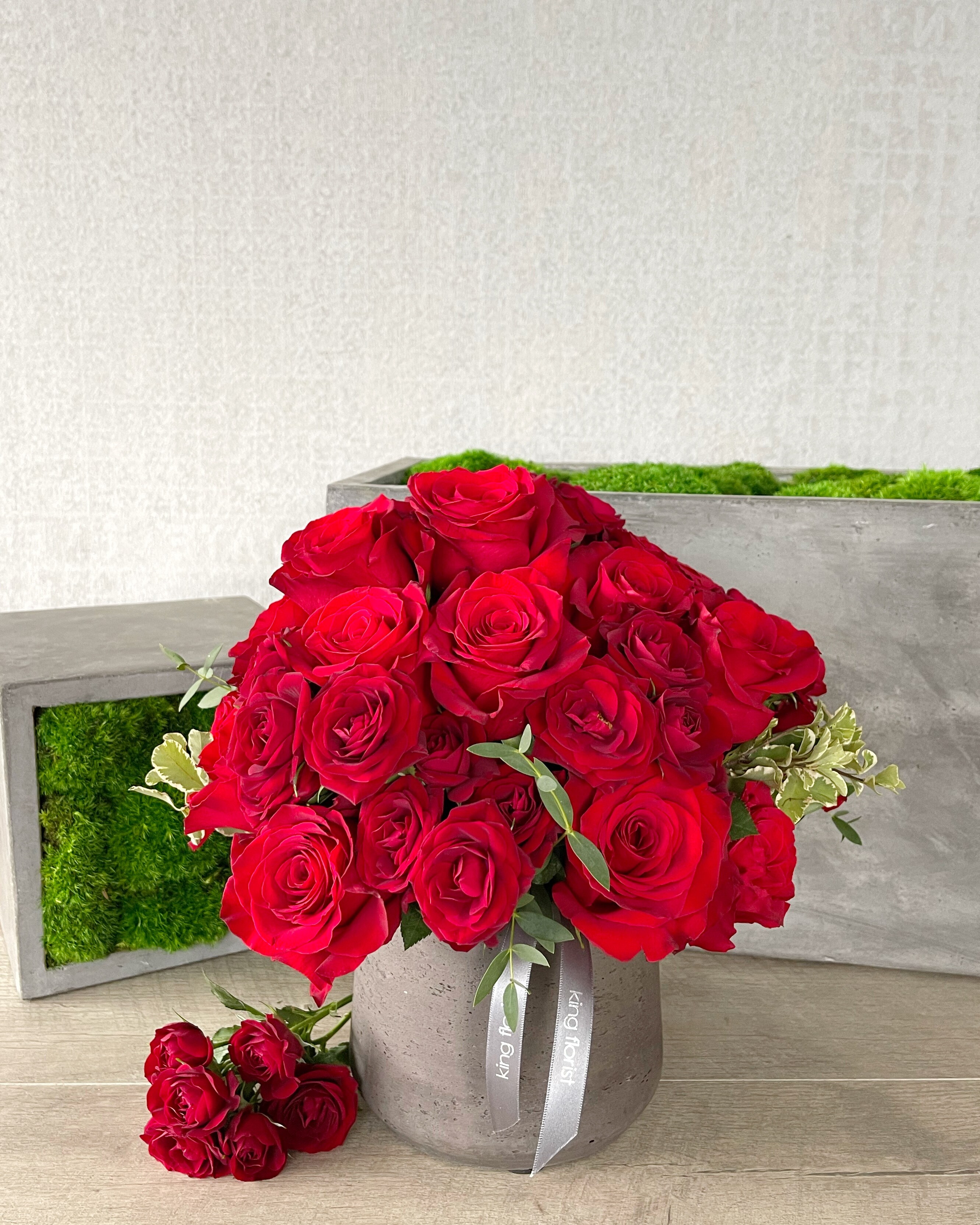 Rosedale Red Flower Arrangement