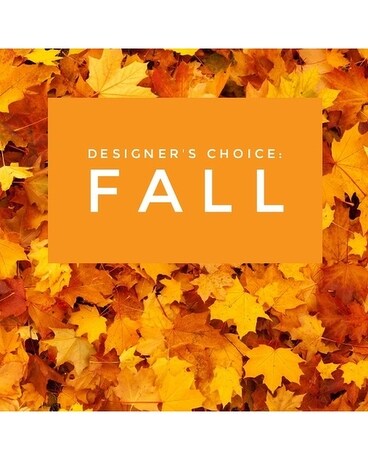 Designer's Choice Fall Arrangement Flower Arrangement