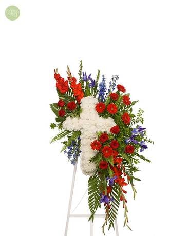 Honorable Cross [6PTR6] Flower Arrangement