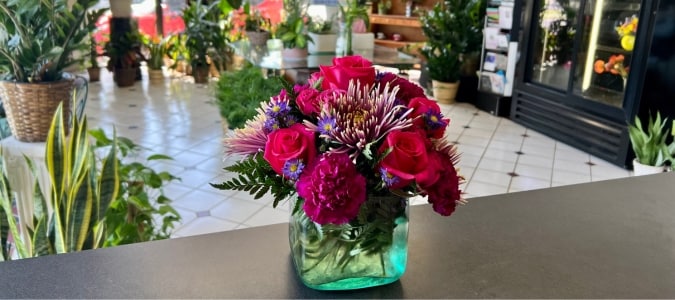 Delivery From The Flower Bucket