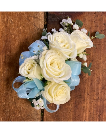 Skies So Blue Corsage Corsage