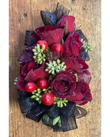 Crimson Corsage Corsage