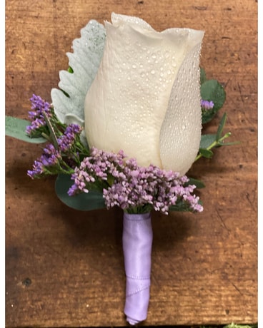 Lovely Lavender Boutonniere Boutonniere