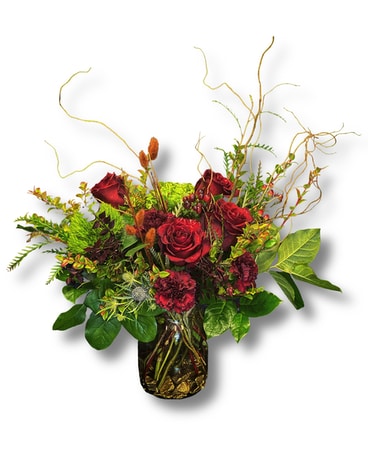 Rustic Romance Flower Arrangement