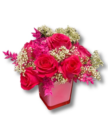 Flushed Pink Bouquet Flower Arrangement