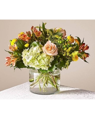 The Life's A Peach Bouquet Flower Arrangement