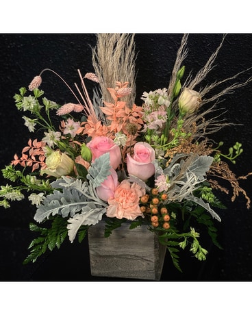The Blushing Boho Bouquet Flower Arrangement
