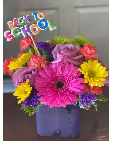 Back To School Flower Arrangement