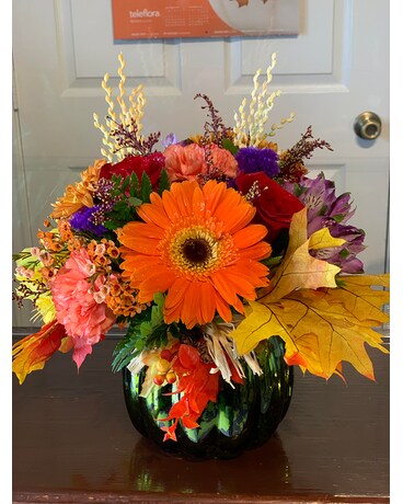 Fall vase Designers choice Flower Arrangement