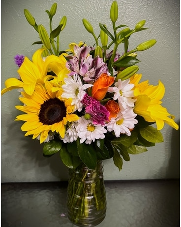European Garden Bouquet Flower Arrangement