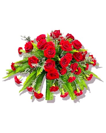 Casket Spray Sympathy Arrangement