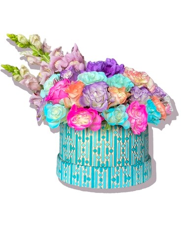 Rainbow Love Flower Arrangement
