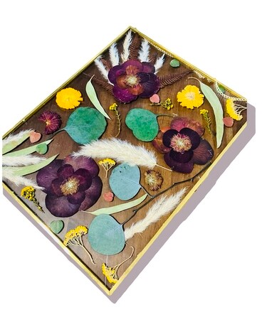 Pressed Wedding Preservation Flower Arrangement