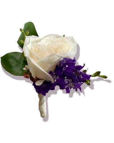 Hint Of Purple Flower Arrangement