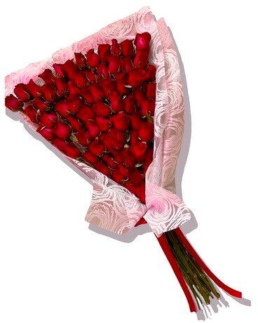 Custom Rose Bouquet Flower Arrangement