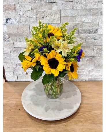 Sunny Sunflower Flower Arrangement