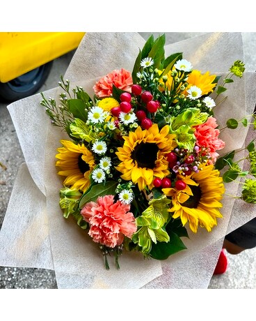 Sunny Sunflower Bouquet Bouquet