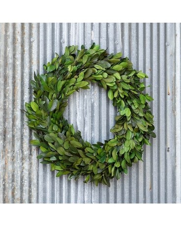 Gathered Laurel Wreath - 20