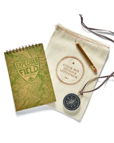 Explorer Field Journal Kit Flower Arrangement