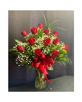 Red size,  inches height and  inches wide.