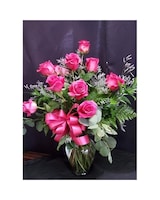 Hot Pink size,  inches height and  inches wide.