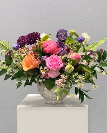 Modern Peonies Mixed Bouquet Flower Arrangement