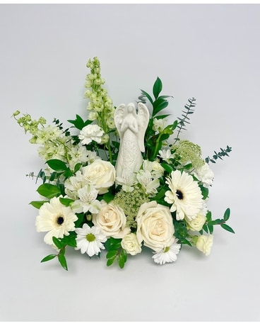 Divine Angel Tribute Flower Arrangement