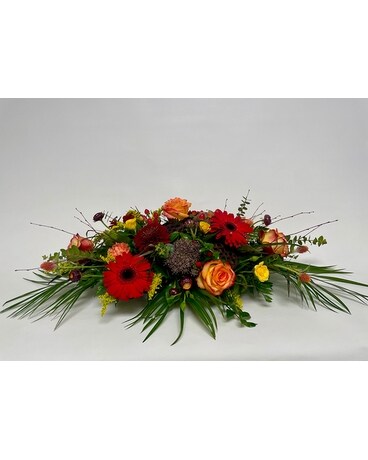 Fabulous Fall Centerpiece Flower Arrangement