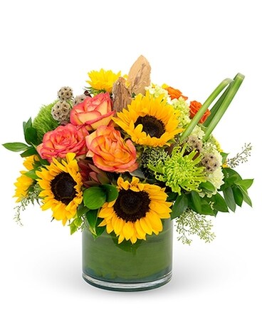 Marmalade Skies Flower Arrangement