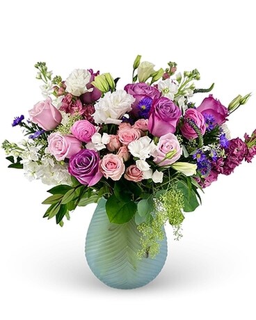 Blue Belle Breeze Flower Arrangement