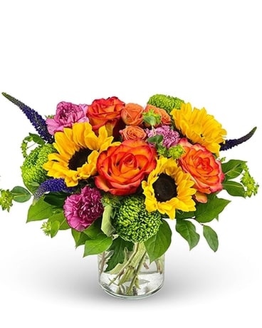 Bright & Bold Flower Arrangement