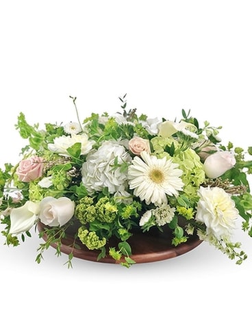 Heavenly Passage Funeral Casket Spray Flowers