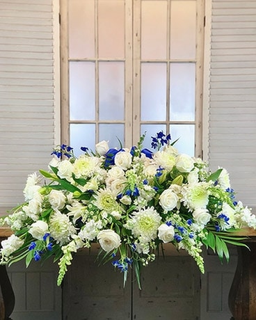Peaceful Dreams Casket Spray Funeral Casket Spray Flowers