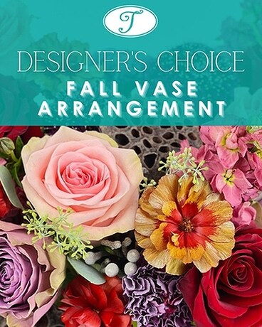 Designer's Choice - Autumn Vase Arrangement Flower Arrangement