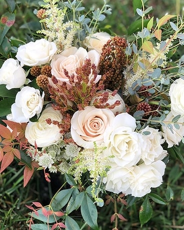 Neutral - Artisan Florist Choice Flower Arrangement