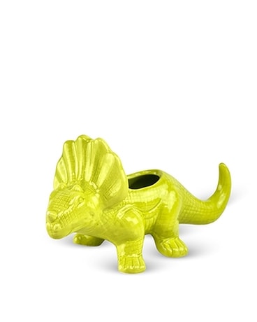 Ceramic Triceratops Dino Pot Gifts