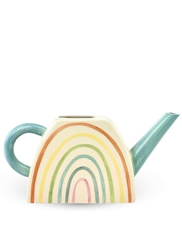 Rainbow Ceramic Watering Can Gifts
