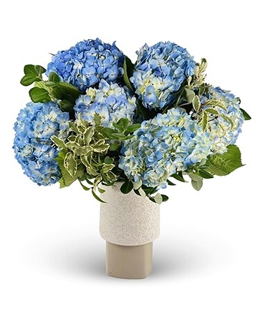 Heavenly Hydrangea Flower Arrangement
