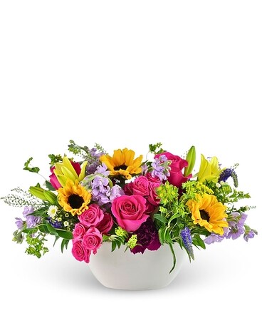 Let the World Hurry By Flower Arrangement