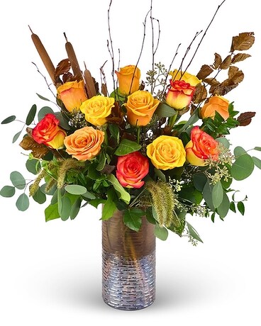When September Ends Rose Bouquet Flower Arrangement