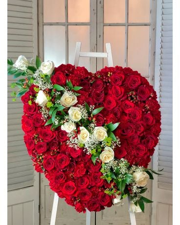 Heartbroken Remembrance Flower Arrangement