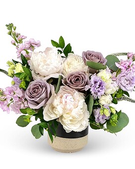 Peonias Pastel Flower Arrangement