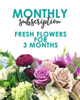 Floral Subscription - 3 Months Specialty Arrangement