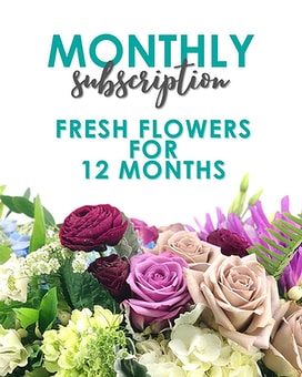 Floral Subscription - 12 Months Specialty Arrangement