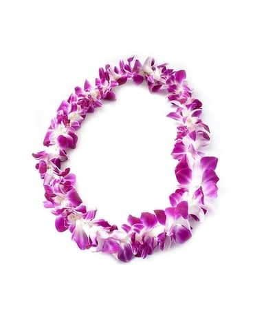 Dendrobium Orchid Lei Purple Specialty Arrangement