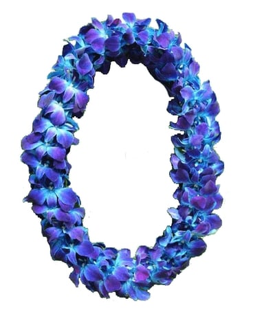 Blue Lei Specialty Arrangement