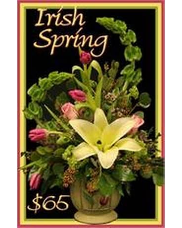 Irish Spring Flower Arrangement