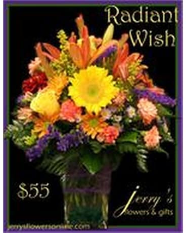Radiant Wish Flower Arrangement