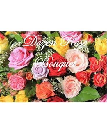 Dozen Rose Bouquet Flower Arrangement